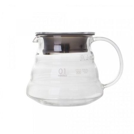 Hario V60 Range Server 360 ml glazen koffiekan maat 01